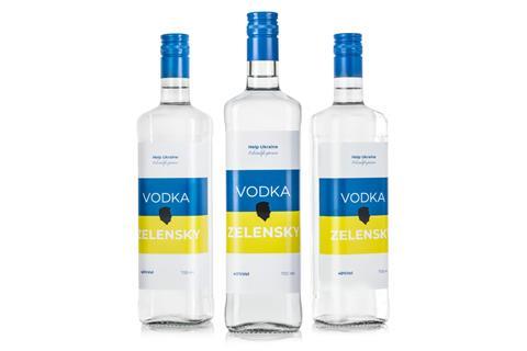 Ukrainian charity vodka named after Volodymyr Zelenskyy launches in UK |  News | The Grocer