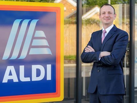 Giles Hurley Aldi UK and Ireland CEO