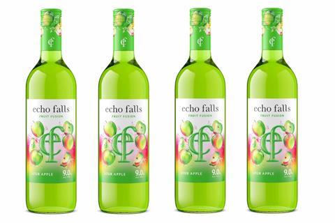 Echo Falls Fruit Fusion Sour Apple