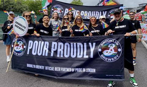 July 25 - Brooklyn Beer Official Beer Sponsor for Pride in London