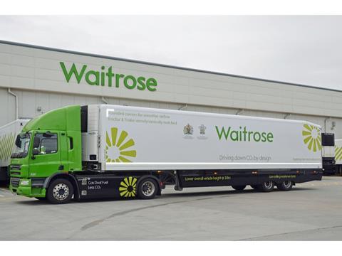 Waitrose lorry