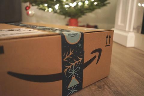 Amazon parcel Christmas