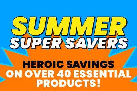 Summer Super Savers promotion