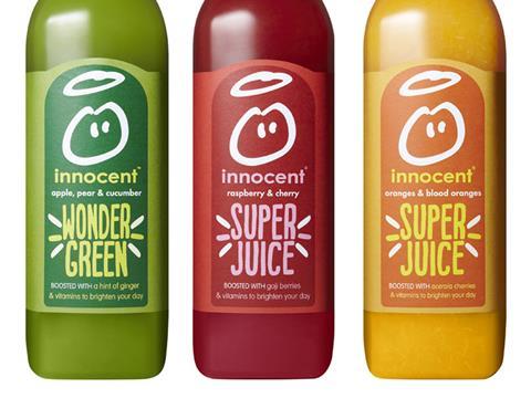 Innocent unveils functional juice range with vitamins | News | The Grocer