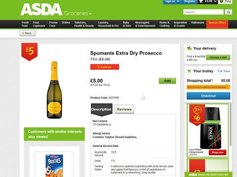 Asda Prosecco