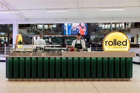 Rolled Kiosk