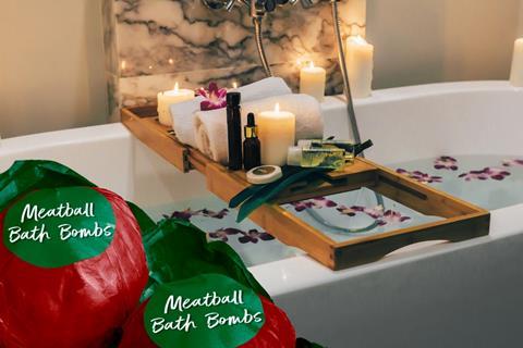 F&B Meatball Bath Bomb 1