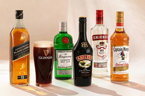 Diageo Multibrand line-up