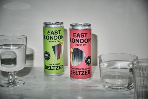 east london liquor co hard seltzer