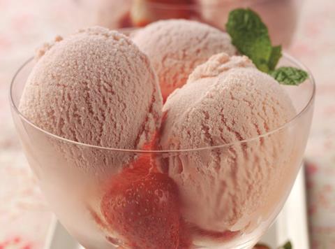 strawberry ice cream