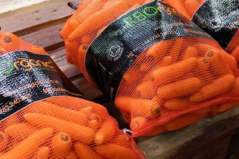 Waitrose carrots 2 - farm surplus donation to FareShare