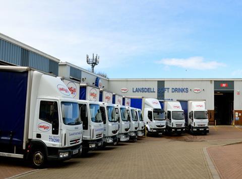 lansdell soft drinks lorries