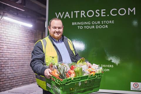 Jack Straughan Waitrose driver