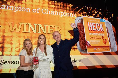 New product awards heck champion 2021