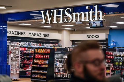 WH Smiths Travel store front