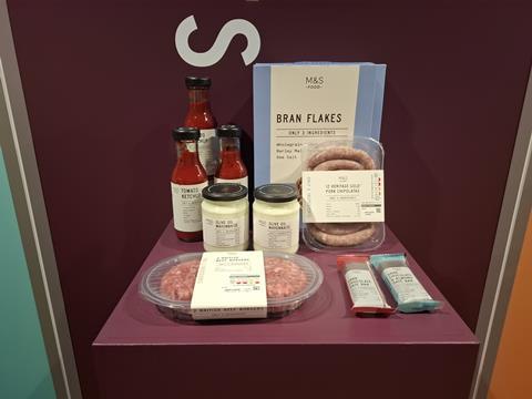 M&S Only... ingredients