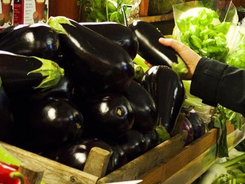 aubergines veg