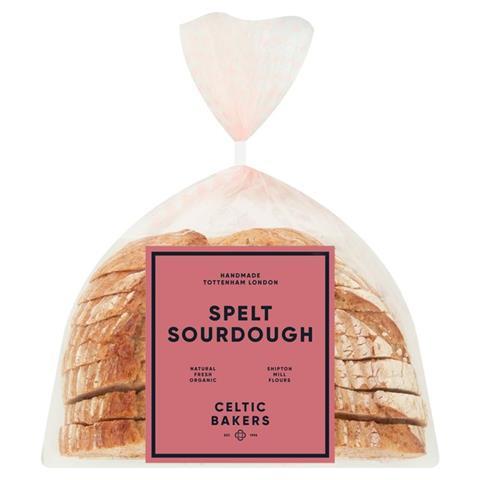 Celtic Bakers Organic Spelt Sourdough