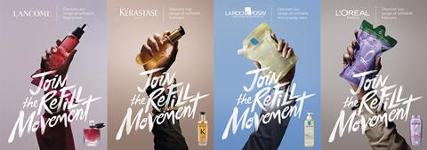 WORLD REFILL DAY L'OREAL MULTIBRAND KV HORIZONTAL Copyright L'Oréal x BETC Corporate