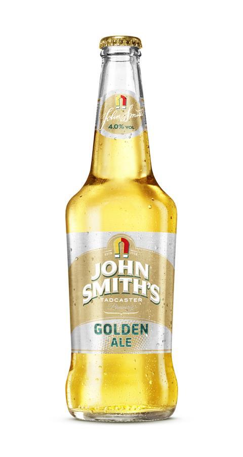 golden ale John Smith's bottle