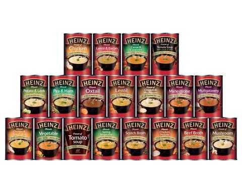 Heinz Classic soup range