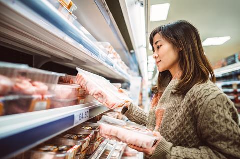 women shopping for meat- Getty