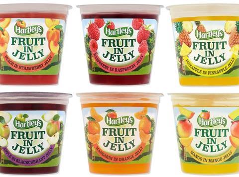 Hartley's fruit in jelly