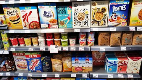 Cereals in store