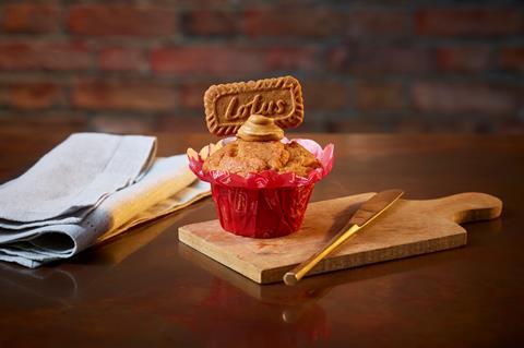 costa Lotus Biscoff Muffin