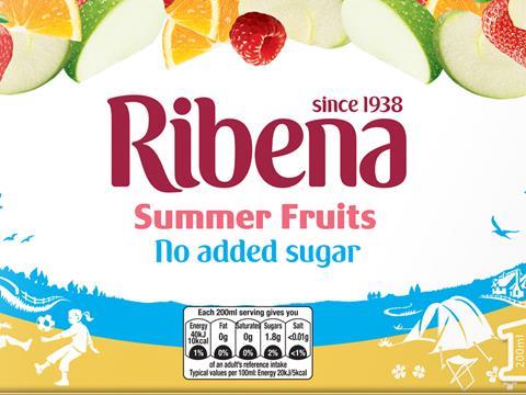Ribena Summer Fruits multipack