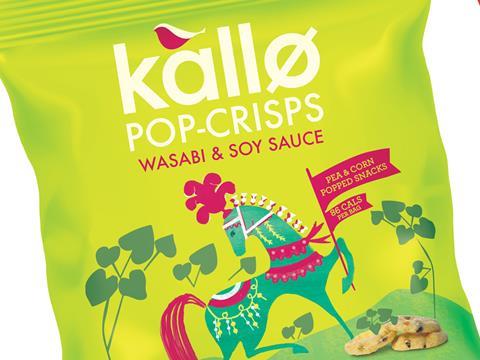 Kallo Pop-Chips Wasabi & Soy Sauce