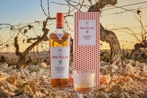 The Macallan Colour Collection is new to travel retail