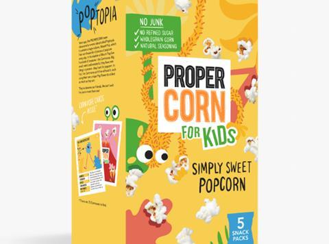 Propercorn for Kids, simply sweet variant