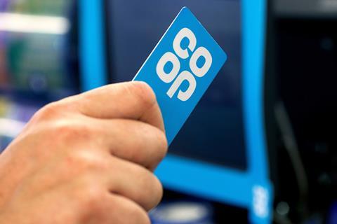 Co-op new membership card