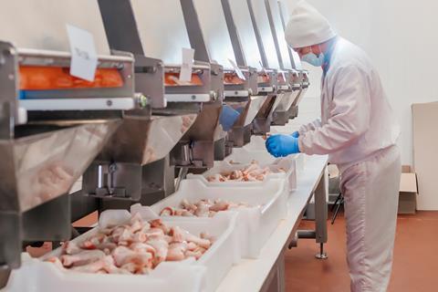 285341 Meatchickenpoultryproductionfactoryworker 74851 Crop 