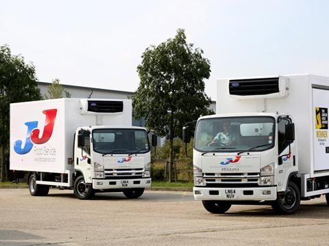 jj foodservice lorries