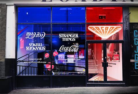 Coca-Cola StrangerThingsArcade