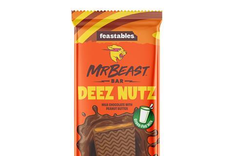 Spar to stock MrBeast chocolate bars in exclusive convenience deal