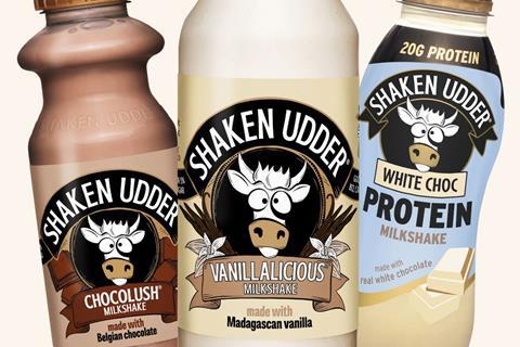 Shaken Udder