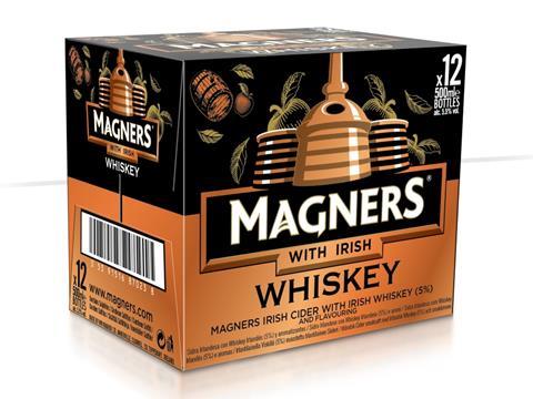 Magners with Irish WHISKEY