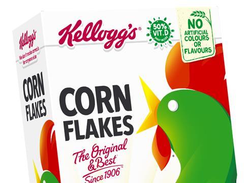 Kellogg's Corn Flakes, 50% RDA vitamin D
