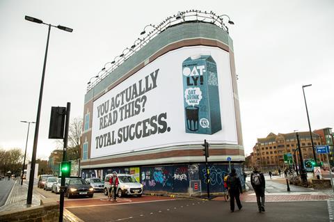 Oatly launches UK nationwide nonsensical campaign_Bristol_Templ