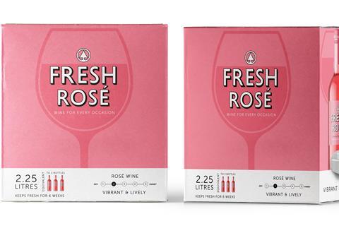 Fresh Rose Bag in Box Wine 2.25ltr