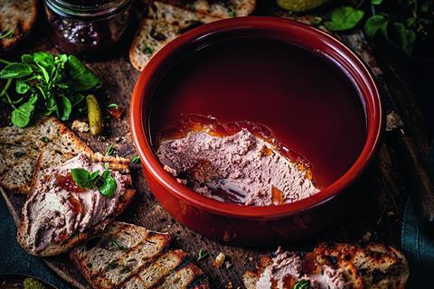 Duck Liver Parfait by Tom £16 550g