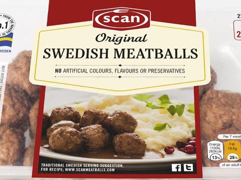 hk scan swedish meatballs pack