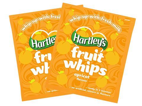 hartleys fruit whips apricot