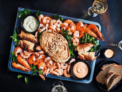 Luxury Shellfish Platter £55 875g