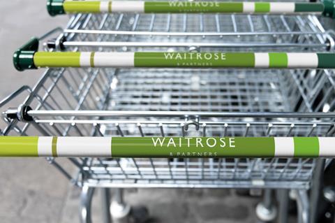 Waitrose trolleys