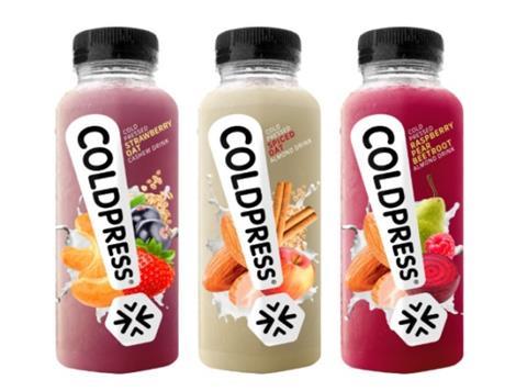 Coldpress targets on-the-go with nut-based dairy-alternative milk