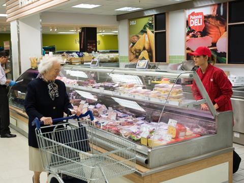 supermarket cheese counter